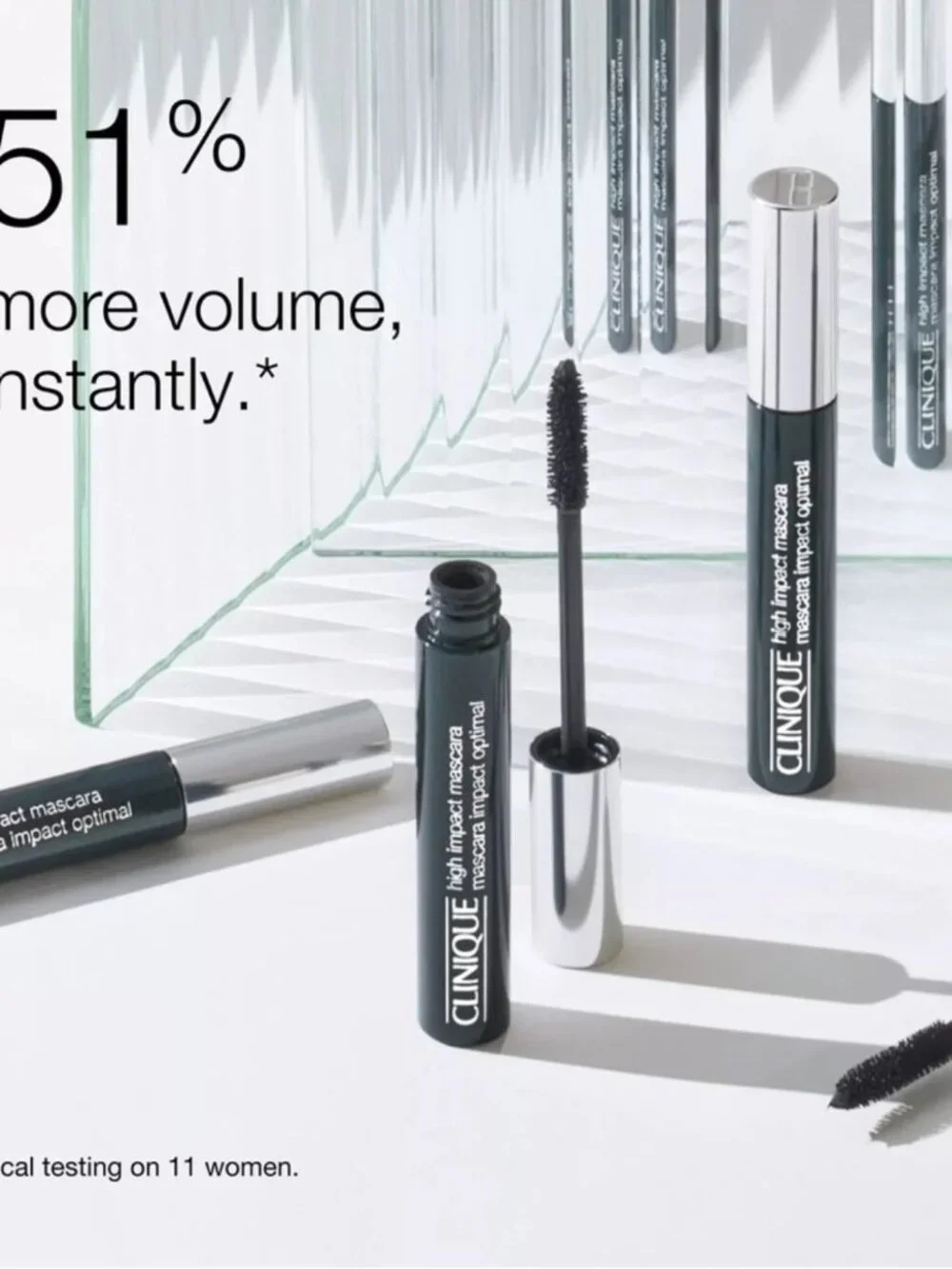 Clinique High Impact Optimal Mascara ~ 02 Black/Brown 7ml NIB